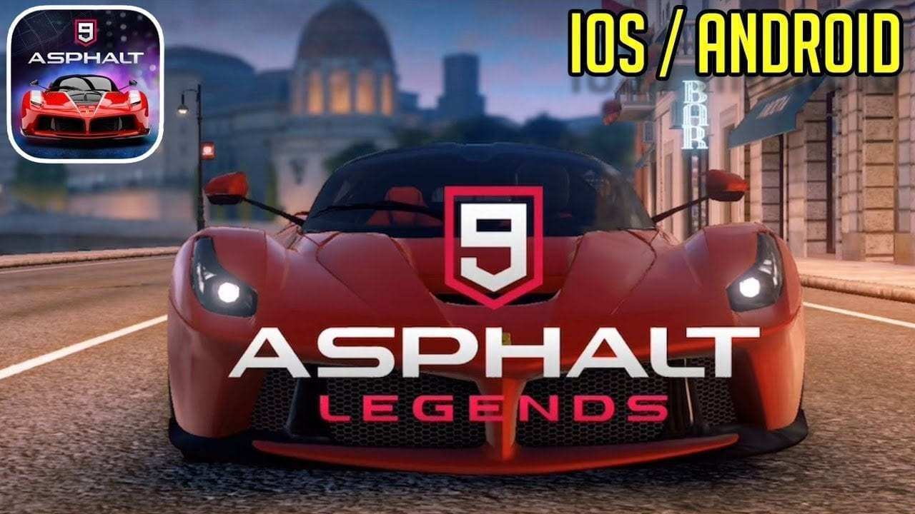Asphalt 8 hacked apk download