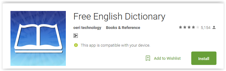 English Dictionary Free Download For Mobile Application